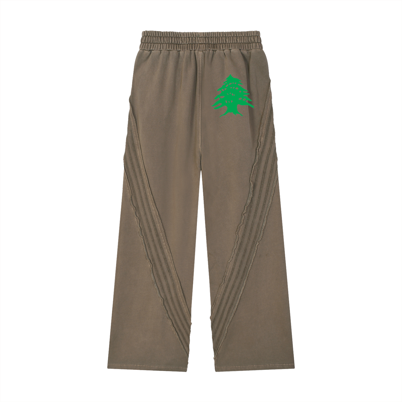 LEBANON — Snow Washed Raw Hem Sweatpants