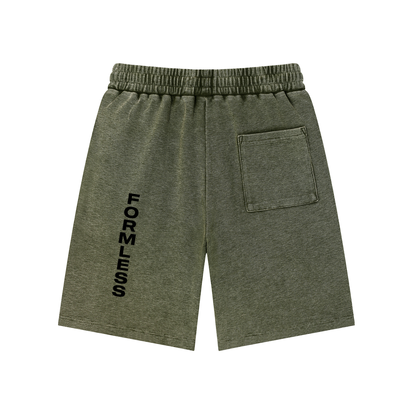 FREEDOM — Mineral Wash Waffle Knit Shorts