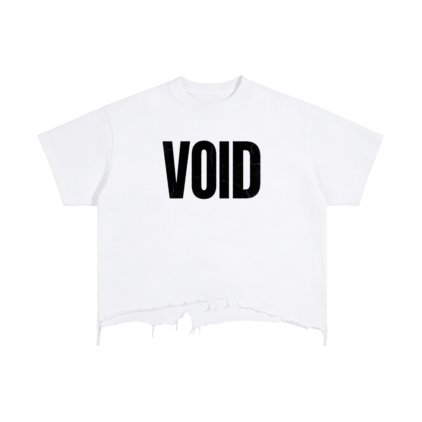 VOID — Vintage Washed Distressed Hem Tee