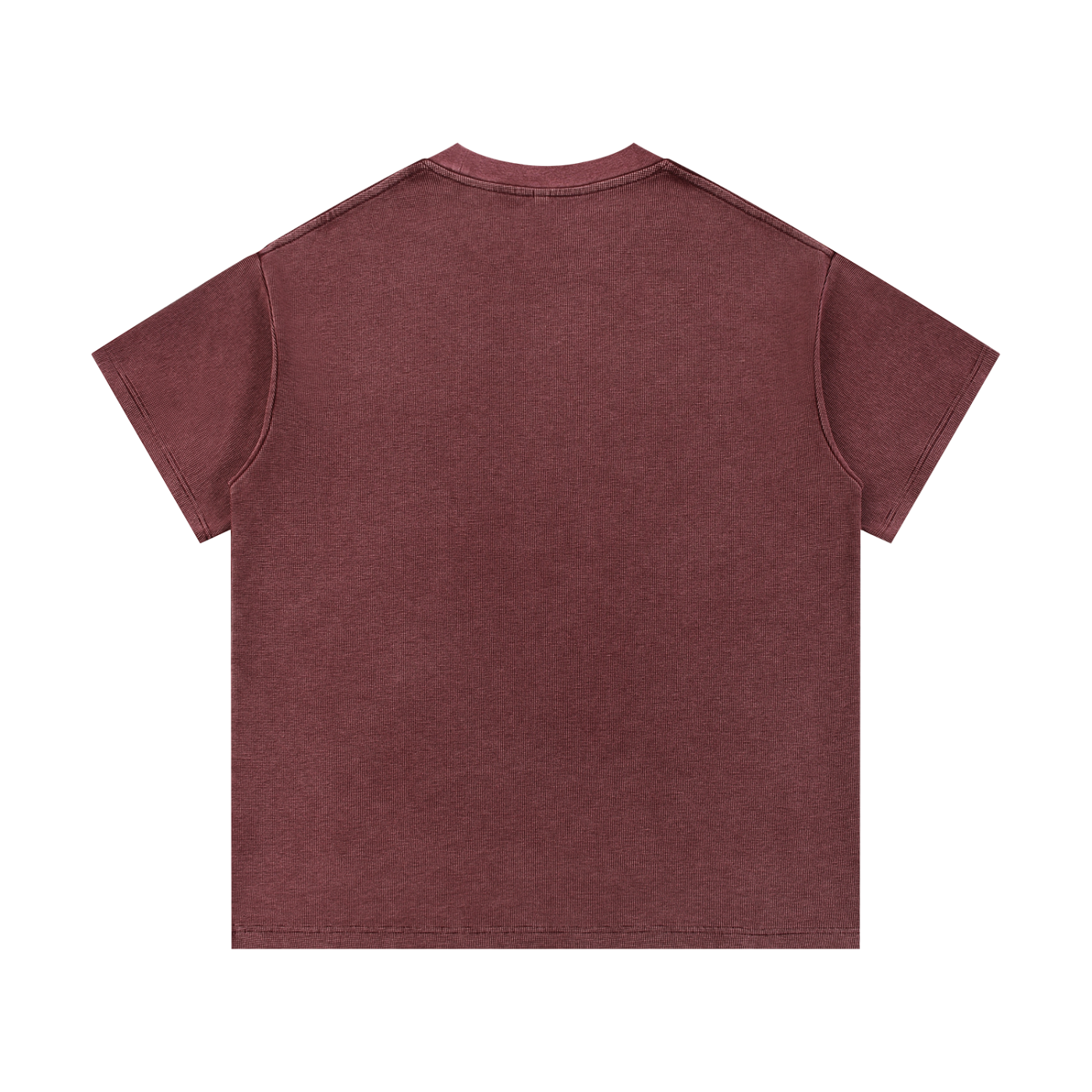 THE GOYS - Washed Waffle Knit T-Shirt