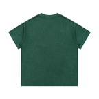 BASED AF - Washed Waffle Knit Tee