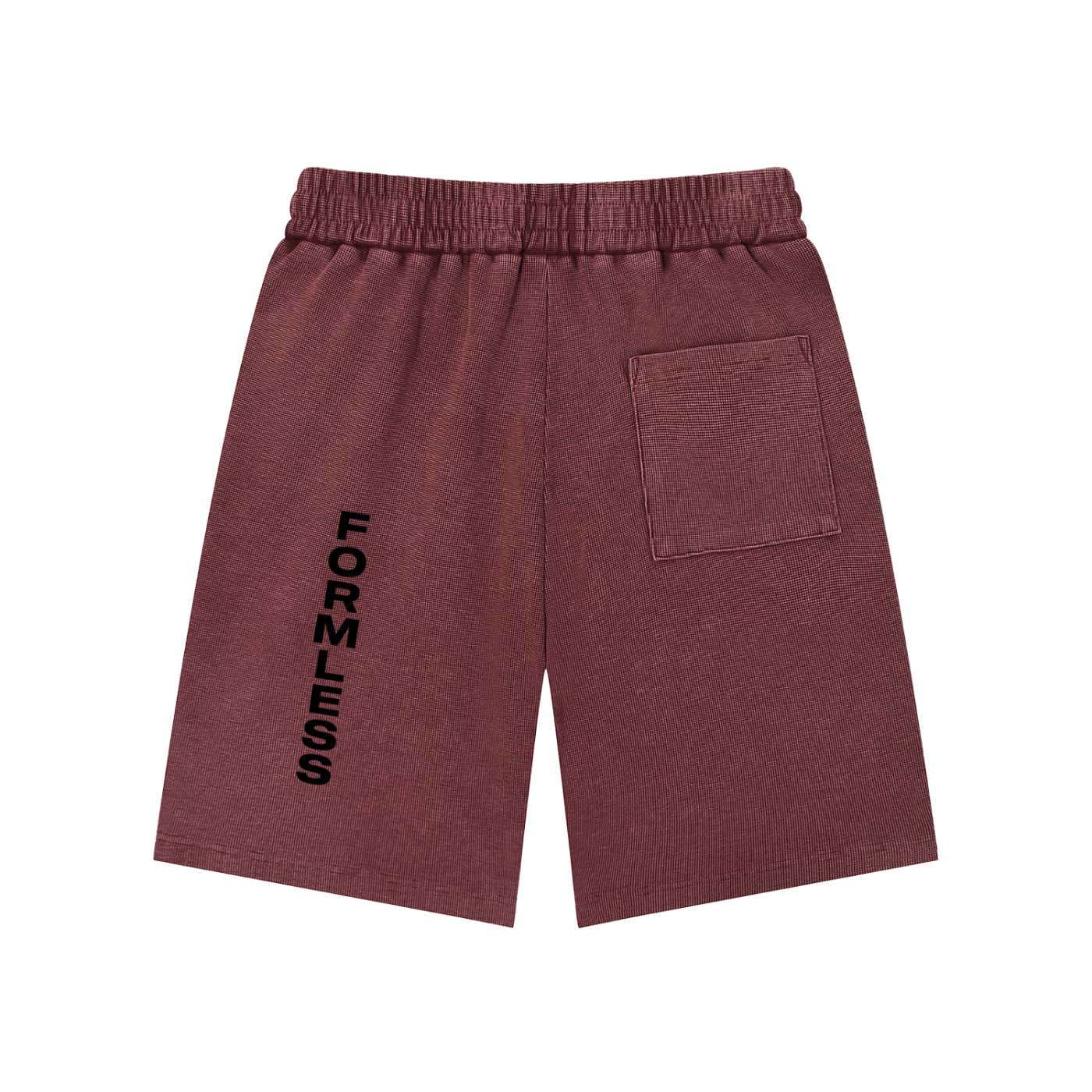 FREEDOM — Mineral Wash Waffle Knit Shorts